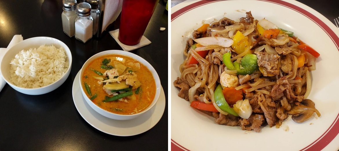 Taste of Thai Menu