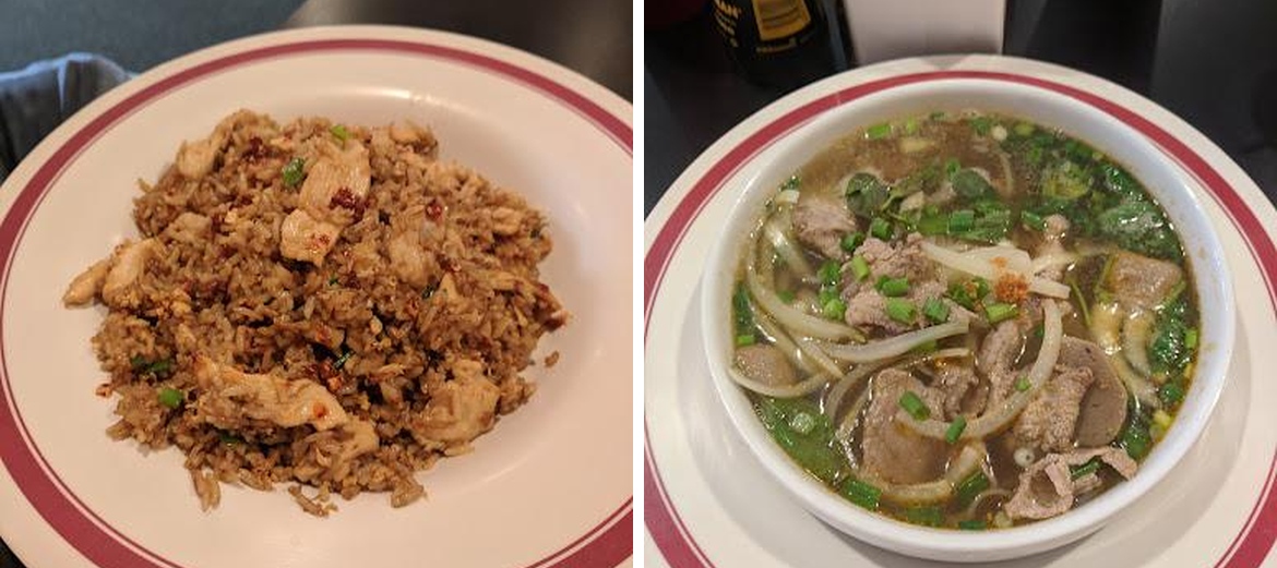 Taste of Thai Menu