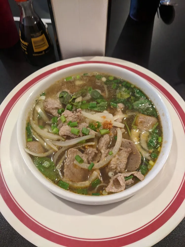 Beef and Meatball Pho